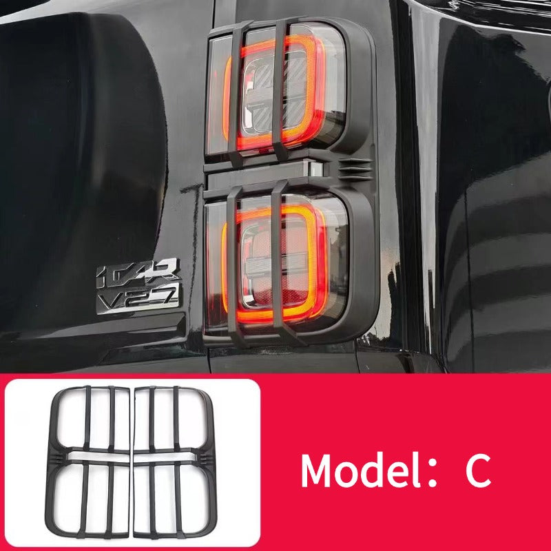 Headlight & Fog Light Trim Covers for the Chery iCAR V27-Let us help you explore your 4x4 with us Noxfun