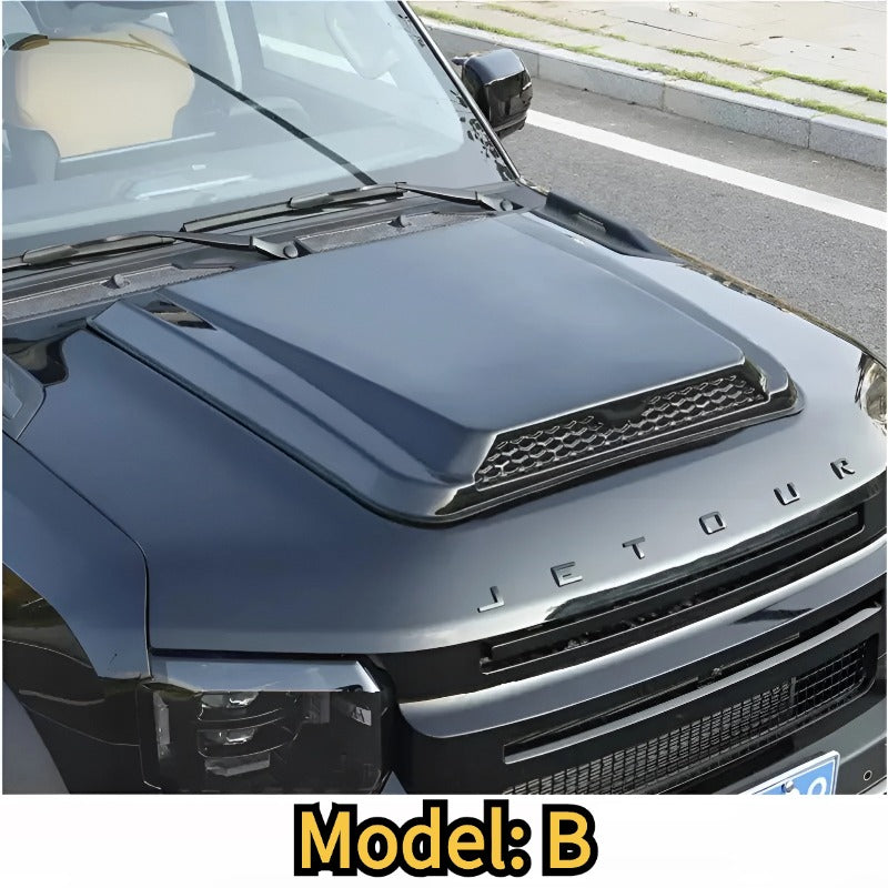 Chery Jetour T2 & Jetour T1 hood decoration protection-Let us help you explore your 4x4 with us Noxfun
