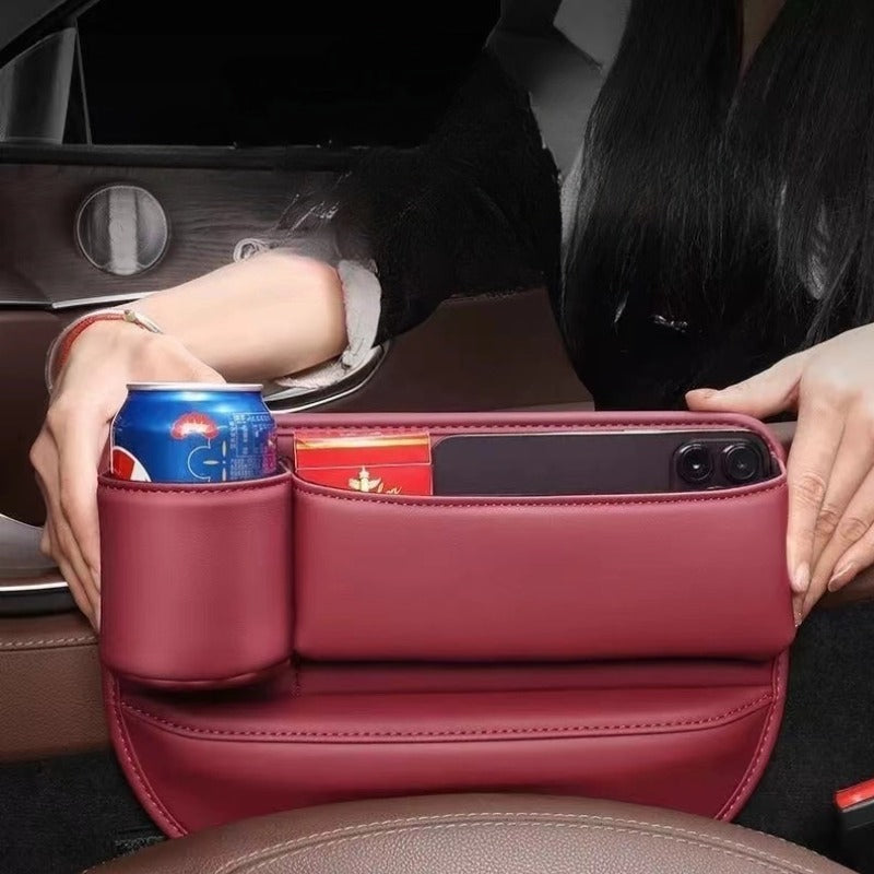 Car Seat Gap Storage Bag with Cup Holder-Let us help you explore your 4x4 with us Noxfun
