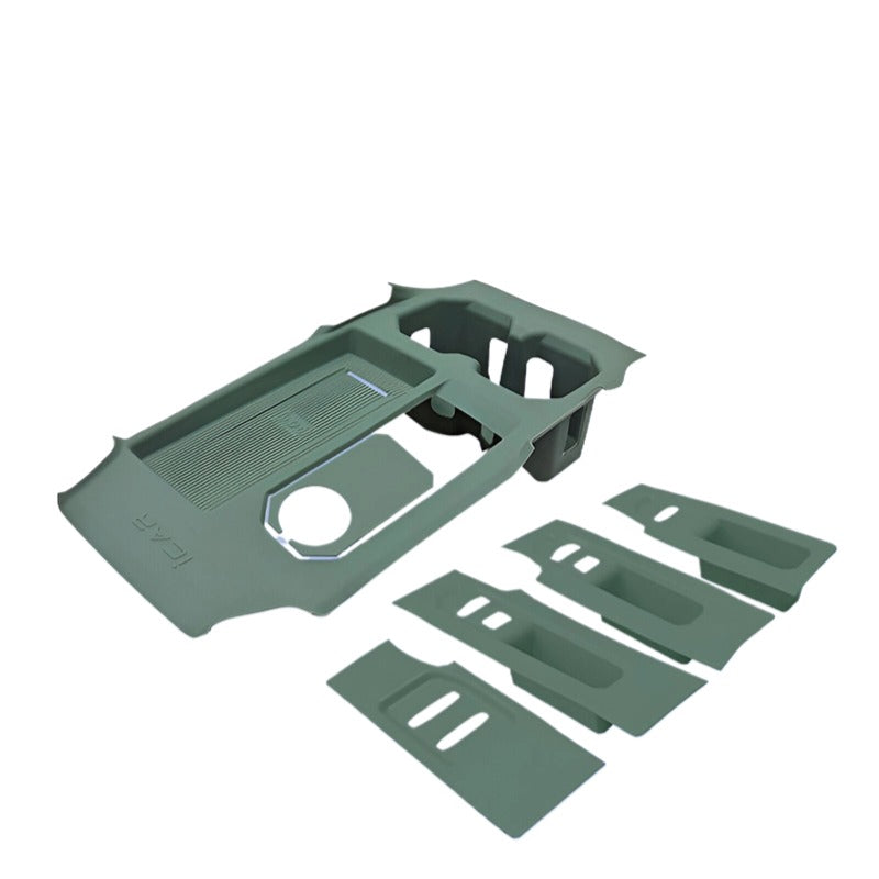 Automotive protective silicone mats for Chery JAECOO J6（iCAR 03）-Let us help you explore your 4x4 with us Noxfun
