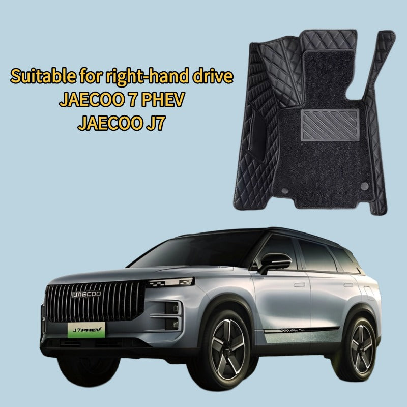 All-weather floor mats for right-hand drive Chery JAECOO J7 and Chery JAECOO 7 PHEV-Let us help you explore your 4x4 with us Noxfun