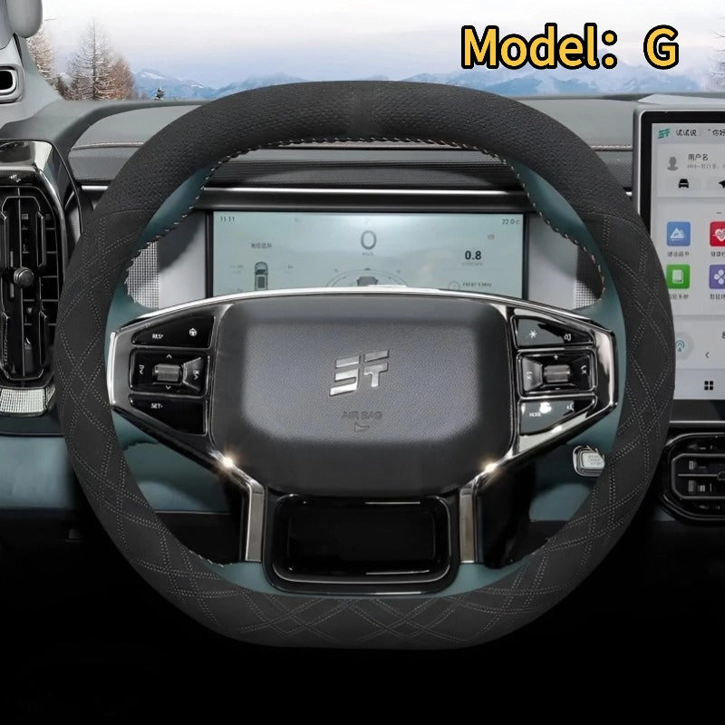 Steering wheel cover suitable for Jetour T2 & Jetour T2 PHEV-Let us help you explore your 4x4 with us Noxfun
