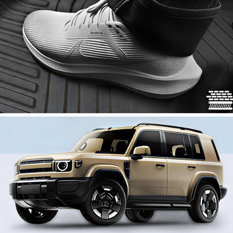 TPE Floor Mats & Trunk Mat for Chery Icar V27-Let us help you explore your 4x4 with us Noxfun