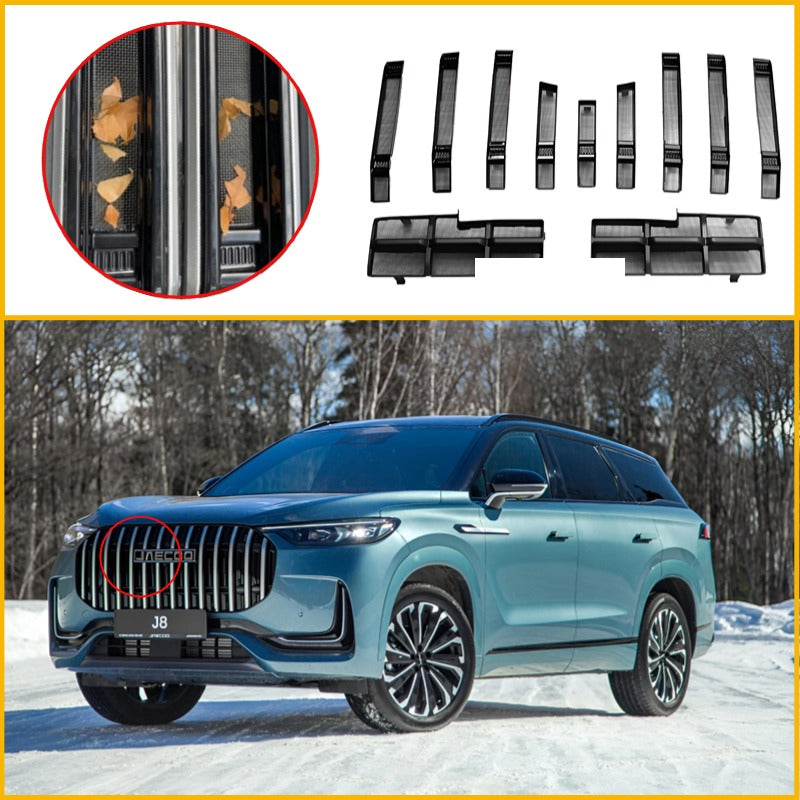 Car Front Center Insect mesh Grille For JAECOO J8（Tiggo 9）-Let us help you explore your 4x4 with us Noxfun