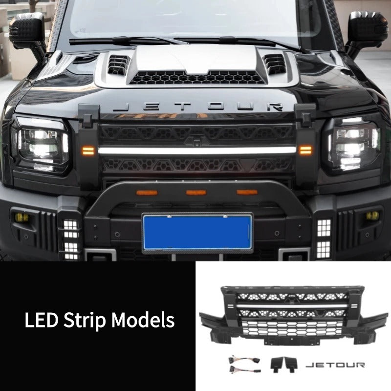 Car front centre mesh conversion kit for Chery Jetour T2 & Jetour T2 PHEV-Let us help you explore your 4x4 with us Noxfun