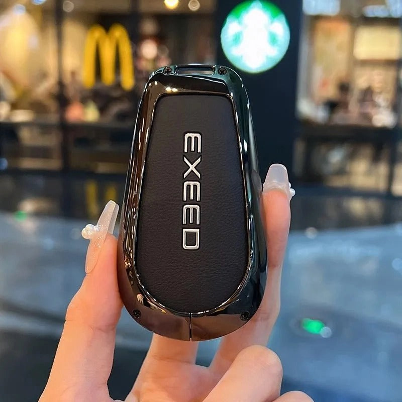 Leather Key Protector for Chery Exeed RX & Omoda C9-Let us help you explore your 4x4 with us Noxfun