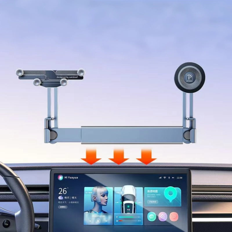 Dual-Phone Aluminum Alloy Car Holder-Let us help you explore your 4x4 with us Noxfun