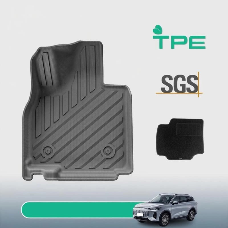 TPE Floor Mats & Trunk Mat for Chery FULWIN T9-Let us help you explore your 4x4 with us Noxfun