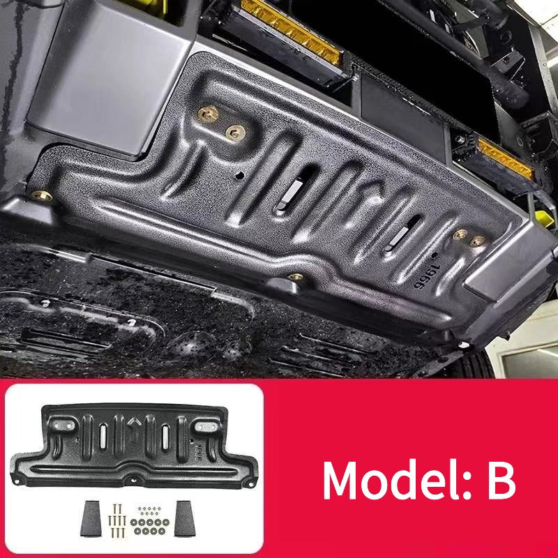 Car Condenser Guard Panel Underbody Protection Plate for Chery Jetour T2 & Jetour T2 PHEV-Let us help you explore your 4x4 with us Noxfun