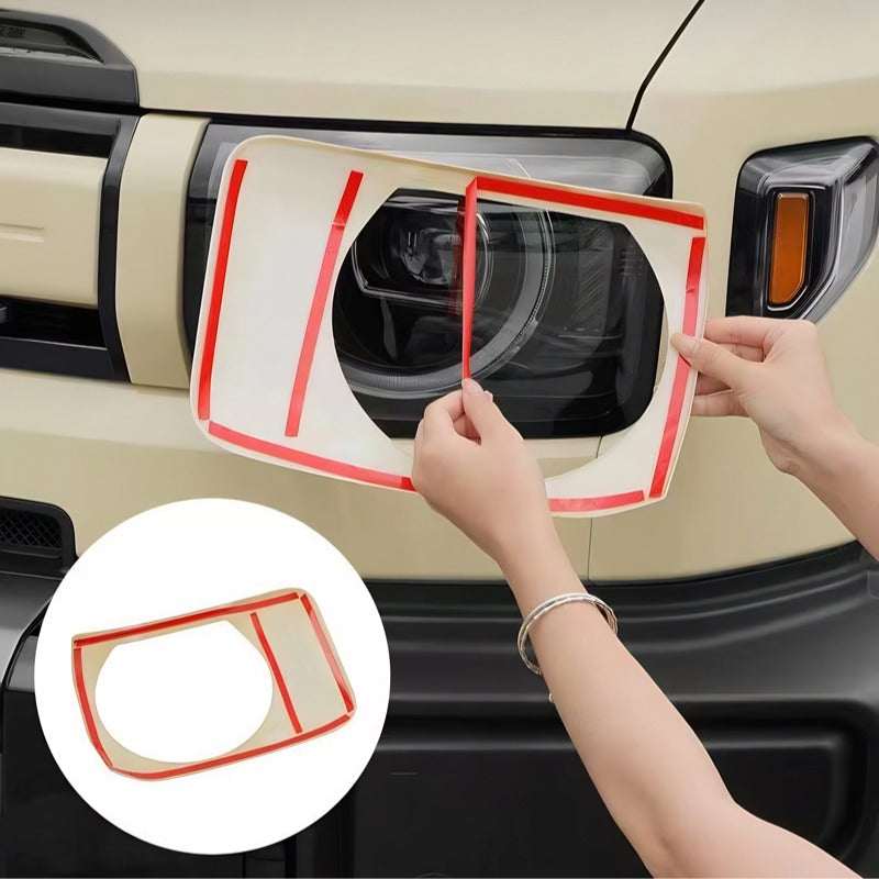 Headlight Trim Eyelid Covers for the Chery iCAR V27-Let us help you explore your 4x4 with us Noxfun