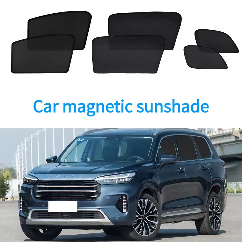 Car Full Magnetic Sunshade for Chery Jetour Exeed VX-Let us help you explore your 4x4 with us Noxfun
