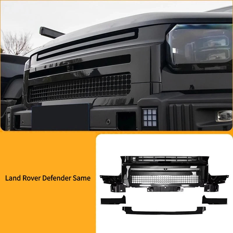 Car front centre mesh conversion kit for Chery Jetour T2 & Jetour T2 PHEV-Let us help you explore your 4x4 with us Noxfun