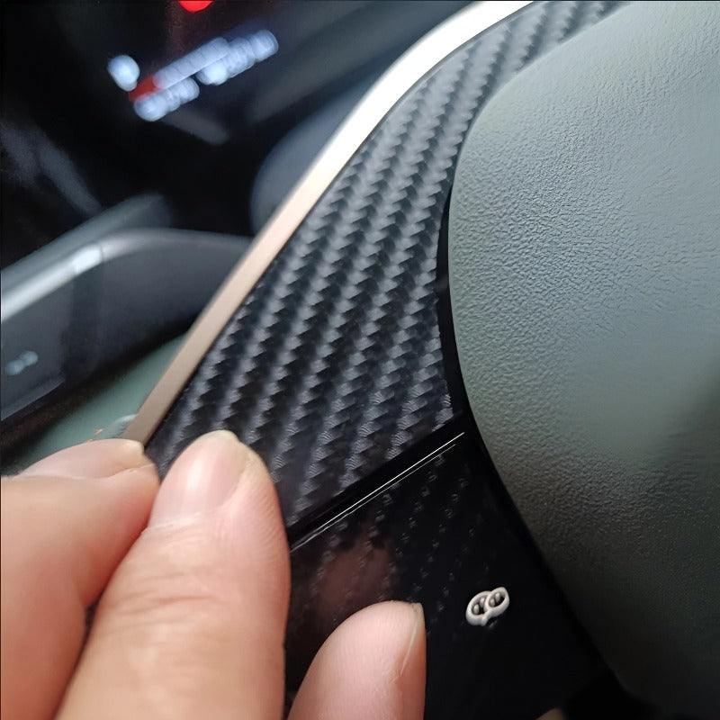 Carbon fiber steering wheel patch for Chery JAECOO J6（iCAR 03）-Let us help you explore your 4x4 with us Noxfun
