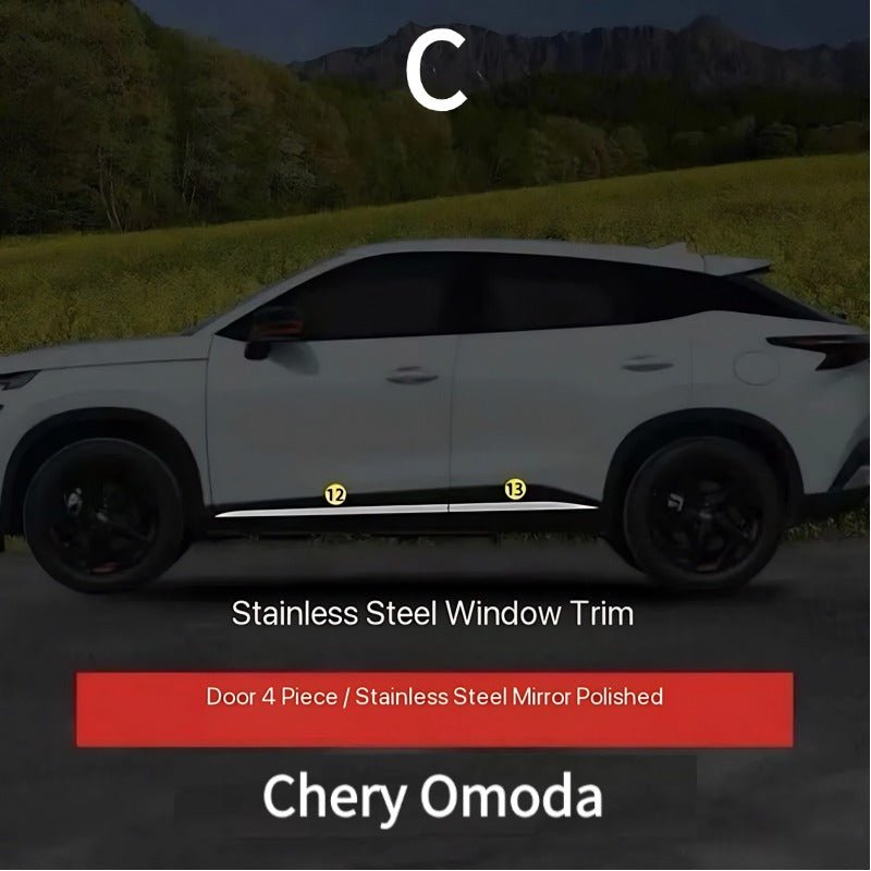 Car Window Strip For Omoda 5-Let us help you explore your 4x4 with us Noxfun