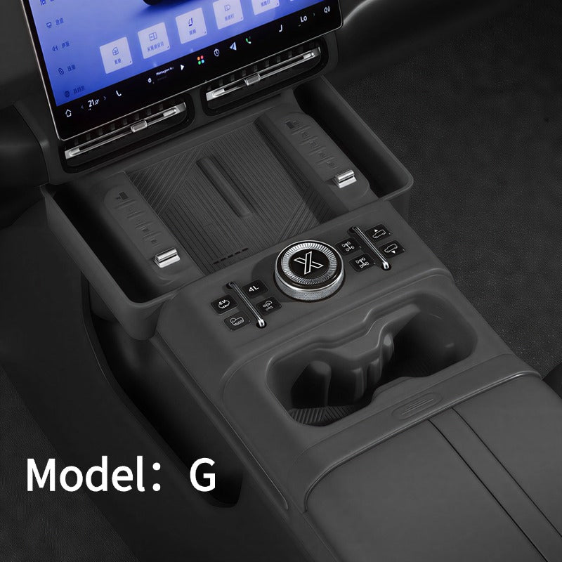 Jetour G700 Charging Silicone Pad Storage Case with Lower Storage Compartment-Let us help you explore your 4x4 with us Noxfun