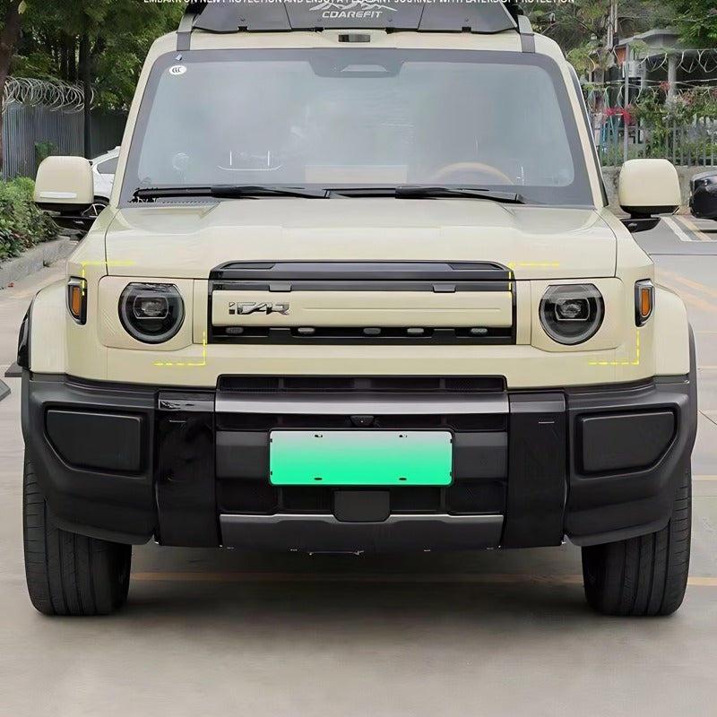 Headlight Trim Eyelid Covers for the Chery iCAR V27-Let us help you explore your 4x4 with us Noxfun