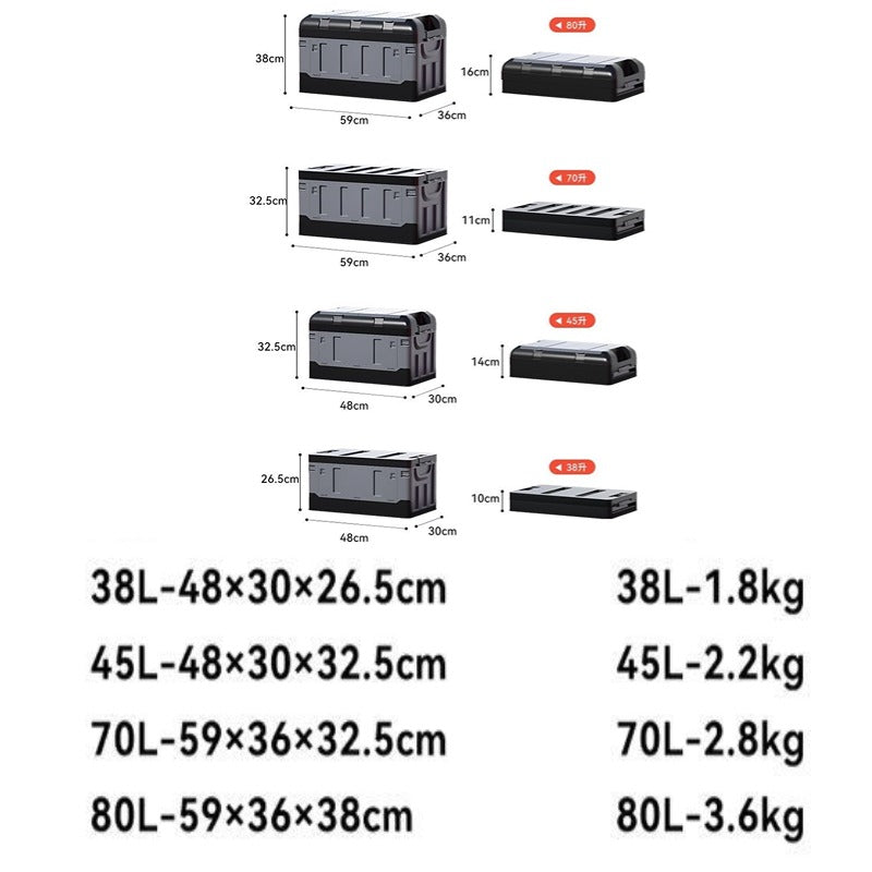Car Trunk Storage Box-Let us help you explore your 4x4 with us Noxfun