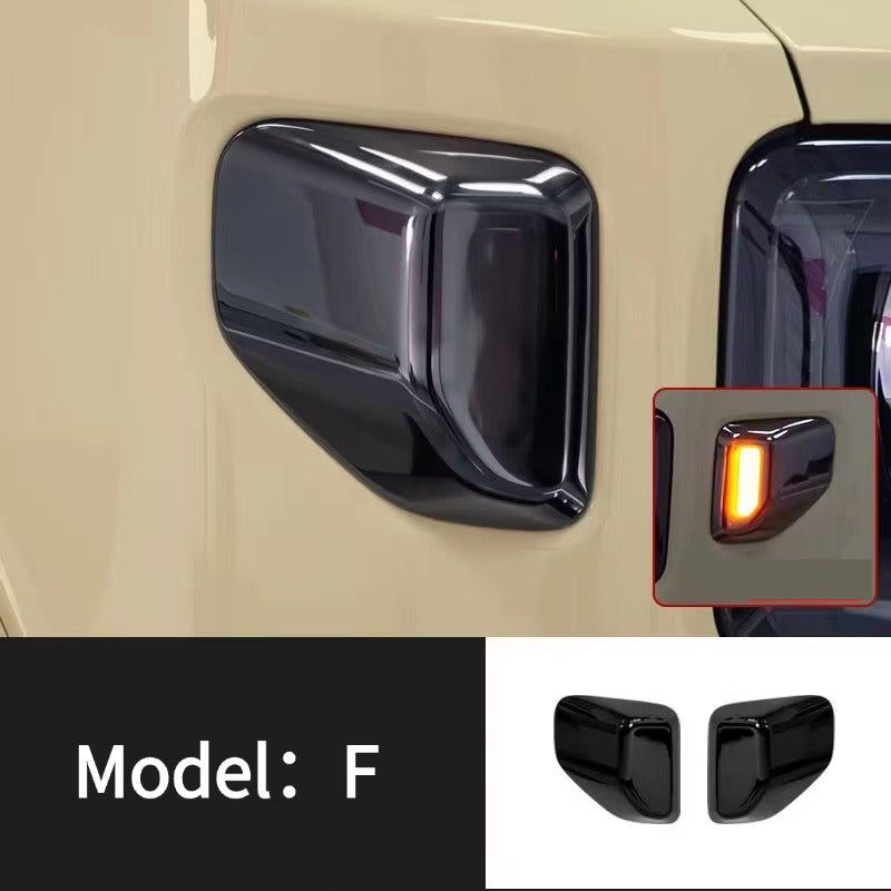 Headlight & Fog Light Trim Covers for the Chery iCAR V27-Let us help you explore your 4x4 with us Noxfun