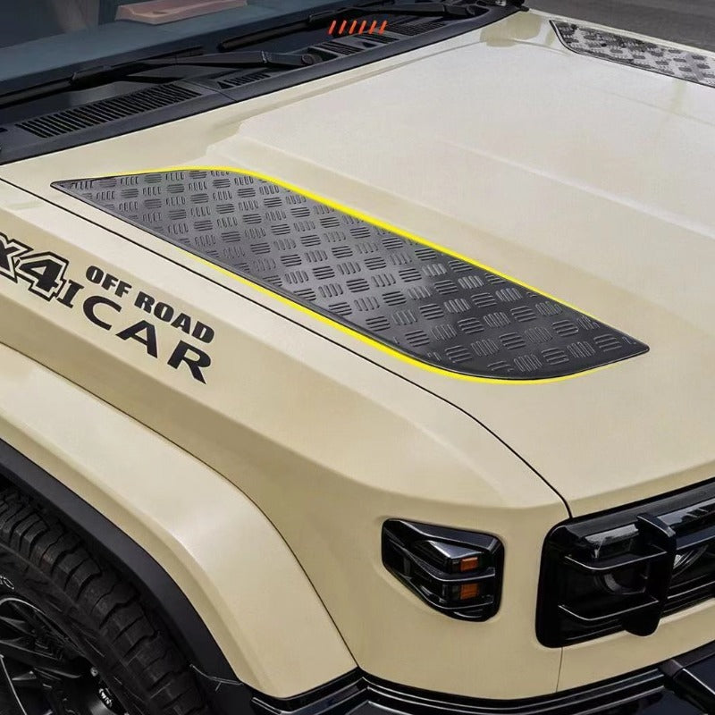 Bug Stone Hood Guard & Engine Top Cover for Chery iCAR V27-Let us help you explore your 4x4 with us Noxfun