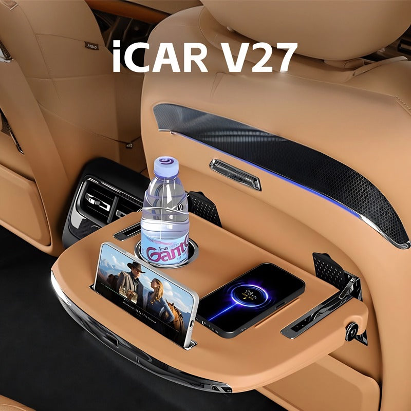 Back Seat Folding Tray Table for iCAR V27-Let us help you explore your 4x4 with us Noxfun