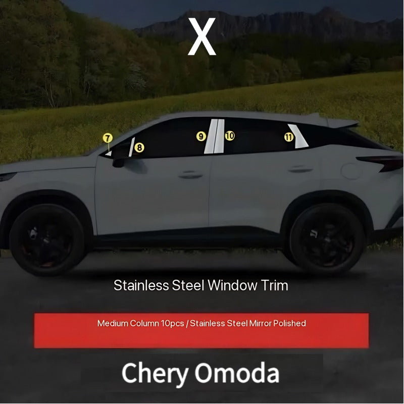 Car Window Strip For Omoda 5-Let us help you explore your 4x4 with us Noxfun