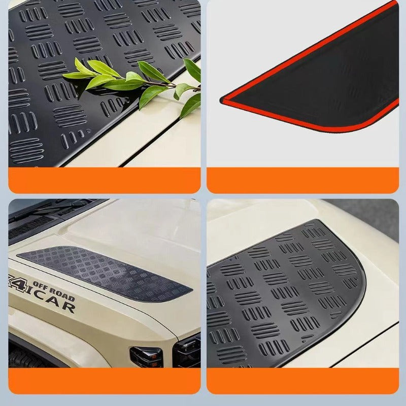 Bug Stone Hood Guard & Engine Top Cover for Chery iCAR V27-Let us help you explore your 4x4 with us Noxfun