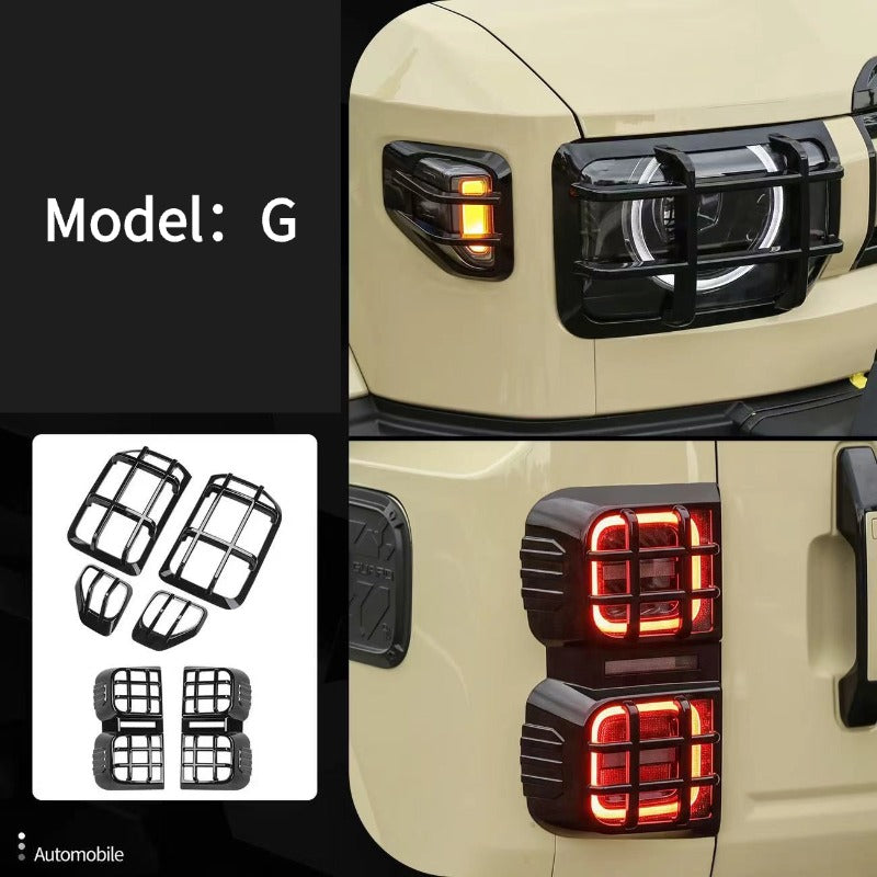 Headlight & Fog Light Trim Covers for the Chery iCAR V27-Let us help you explore your 4x4 with us Noxfun