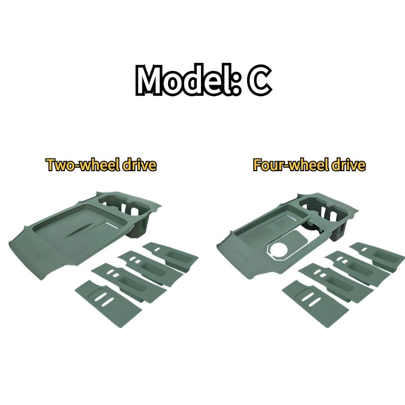 Automotive protective silicone mats for Chery JAECOO J6（iCAR 03）-Let us help you explore your 4x4 with us Noxfun