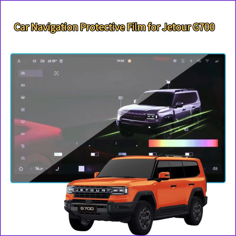 Navigation Dashboard Tempered Film For Chery Jetour G700-Let us help you explore your 4x4 with us Noxfun