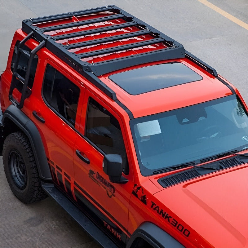 Roof Rack Platform & Side Ladder for GWM TANK 300-Let us help you explore your 4x4 with us Noxfun