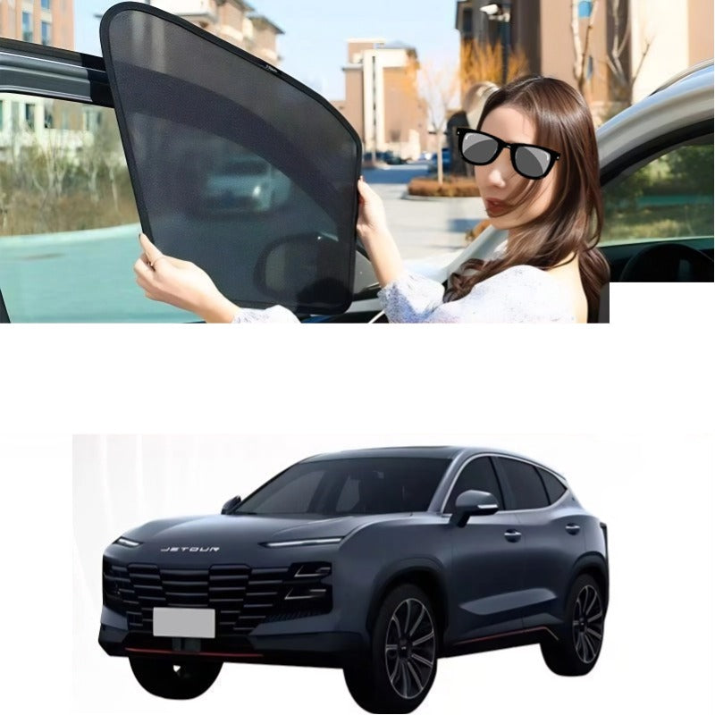 Car Full Magnetic Sunshade for Chery Jetour Dashing-Let us help you explore your 4x4 with us Noxfun