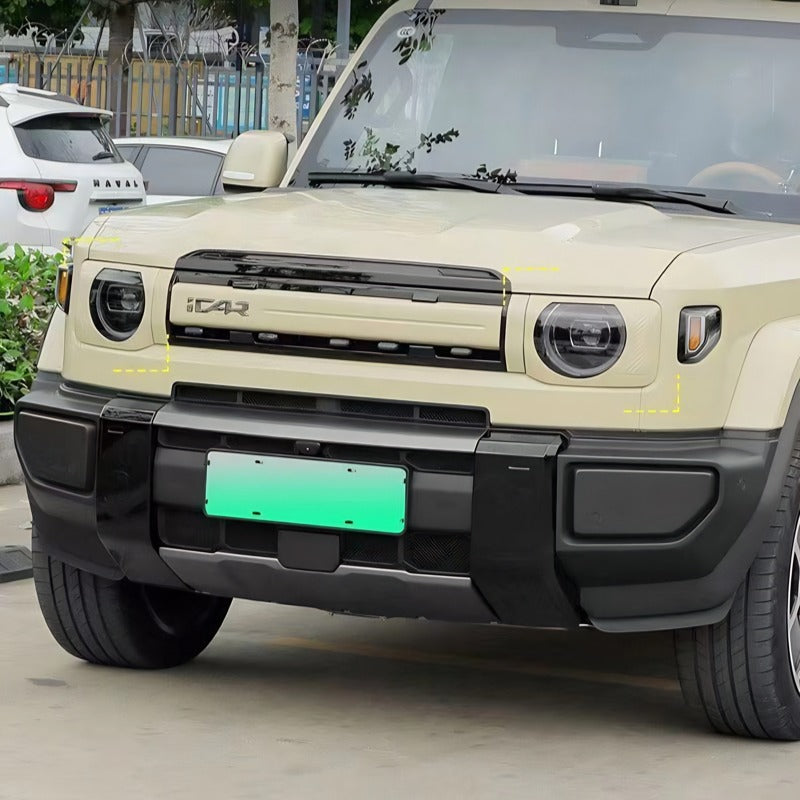 Headlight Trim Eyelid Covers for the Chery iCAR V27-Let us help you explore your 4x4 with us Noxfun