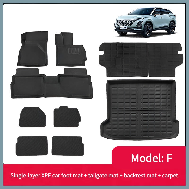 Right-hand drive car foot mats for Chery Omoda 5-Let us help you explore your 4x4 with us Noxfun