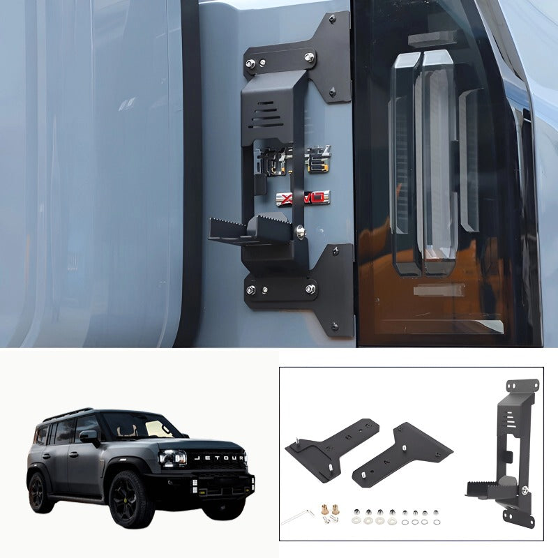Car Tailgate Folding Footrest Climber for Chery Jetour T2-Let us help you explore your 4x4 with us Noxfun