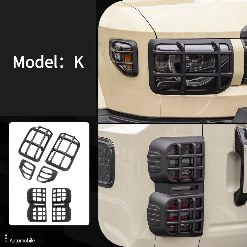 Headlight & Fog Light Trim Covers for the Chery iCAR V27-Let us help you explore your 4x4 with us Noxfun