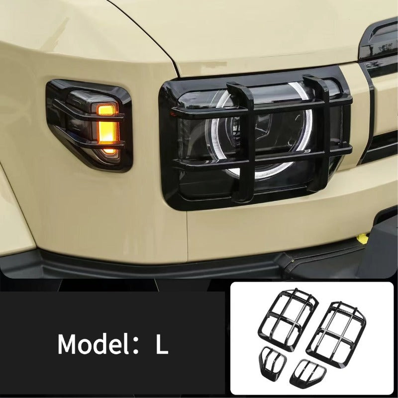 Headlight & Fog Light Trim Covers for the Chery iCAR V27-Let us help you explore your 4x4 with us Noxfun