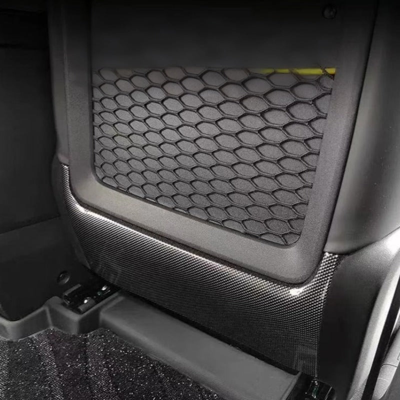 Car Seat Rear Kick Plate Carbon Fiber Pattern for Chery iCAR V23-Let us help you explore your 4x4 with us Noxfun