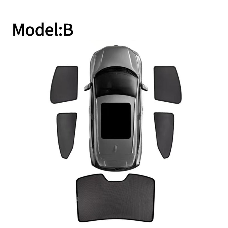 Car Full Magnetic Sunshade for Chery iCAR V23-Let us help you explore your 4x4 with us Noxfun