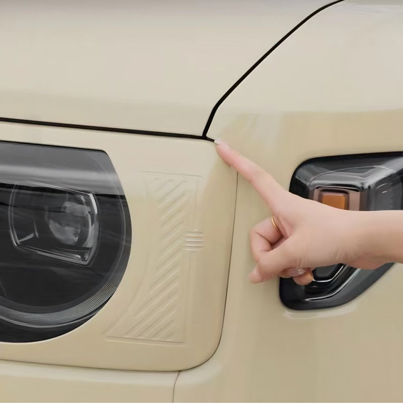 Headlight Trim Eyelid Covers for the Chery iCAR V27-Let us help you explore your 4x4 with us Noxfun