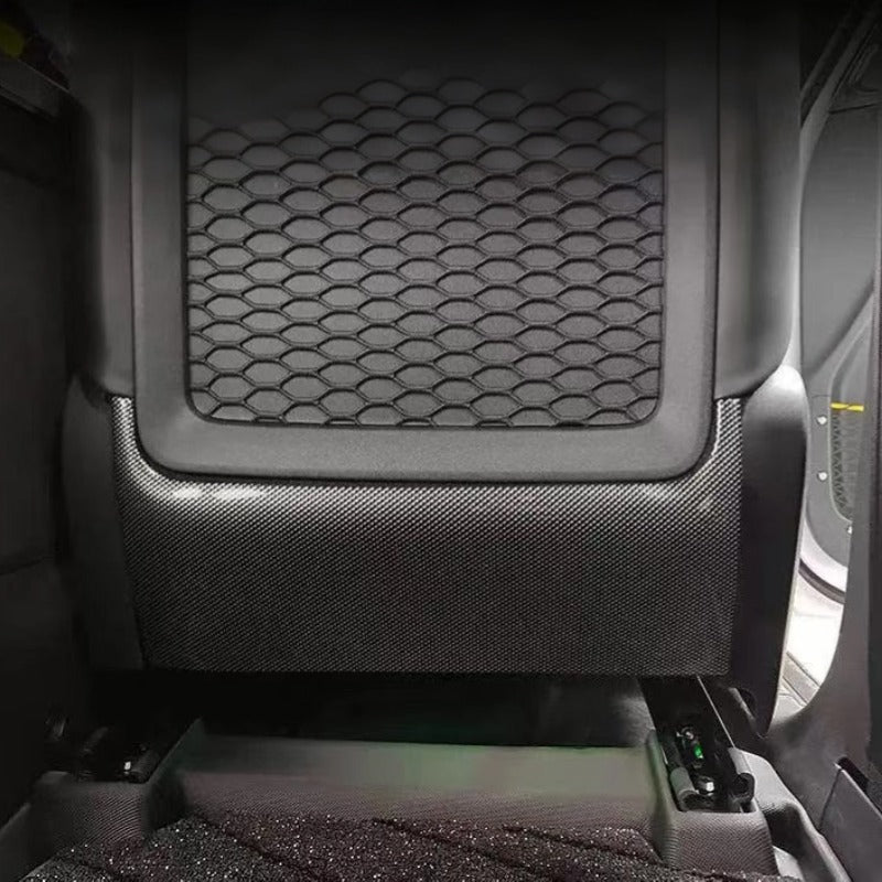 Car Seat Rear Kick Plate Carbon Fiber Pattern for Chery iCAR V23-Let us help you explore your 4x4 with us Noxfun