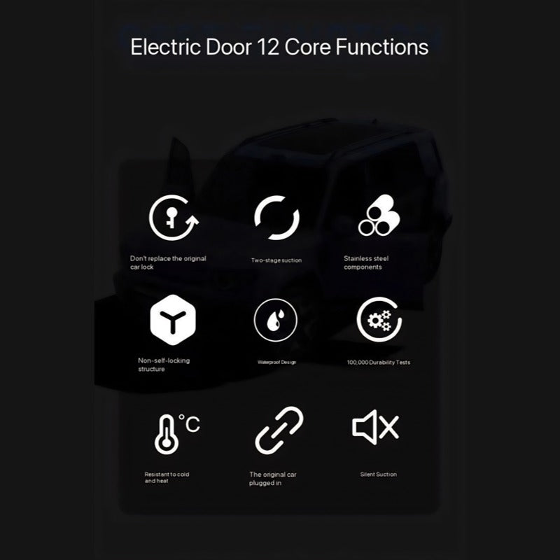 Electric Soft Close Door Kit for Chery iCAR V27-Let us help you explore your 4x4 with us Noxfun