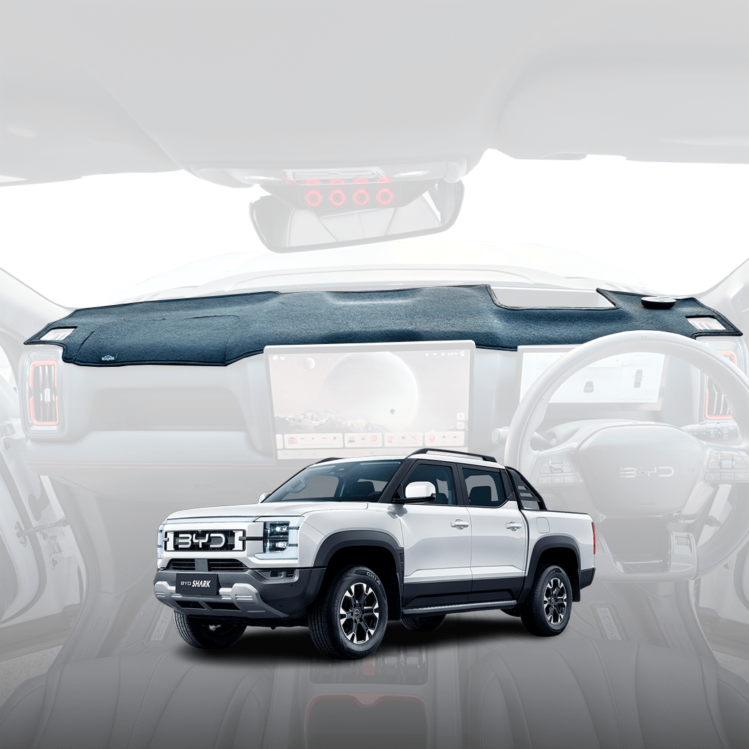 BYD SHARK 6 DASHMAT BLACK-Let us help you explore your 4x4 with us Noxfun
