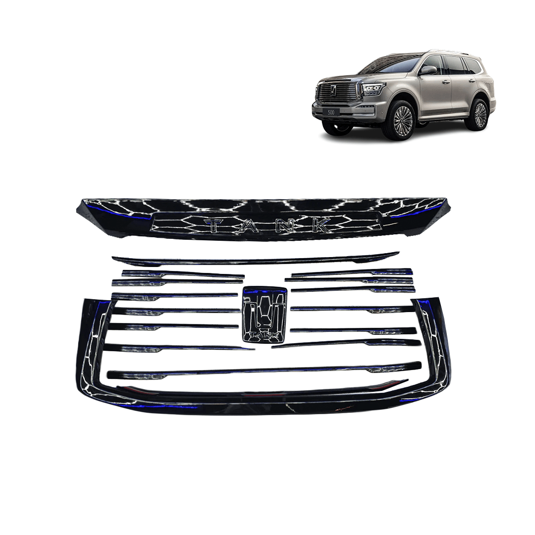 TANK 500 GRILLE BLACKOUT COVER PACK-Let us help you explore your 4x4 with us Noxfun