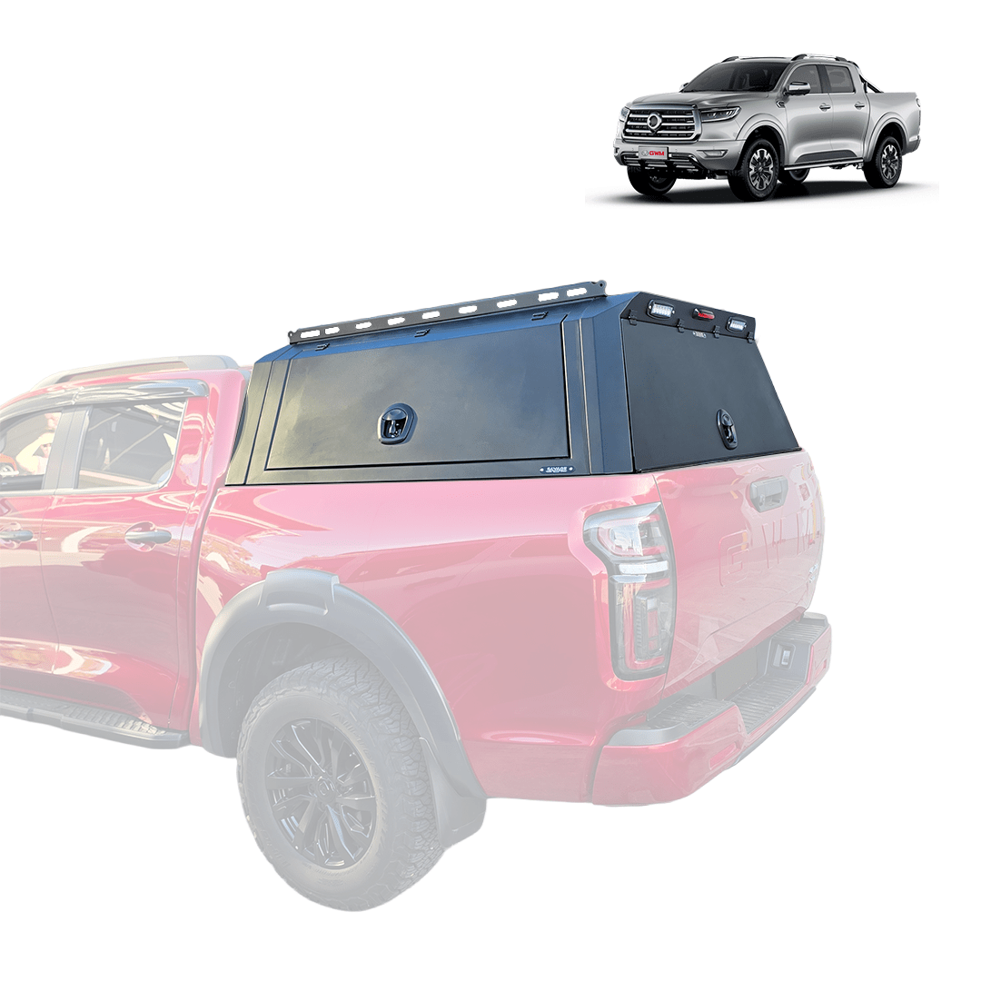 GWM CANNON FLAT PACK ALLOY/ ALUMINIUM CANOPY WITH CENTRAL LOCKING-Let us help you explore your 4x4 with us Noxfun