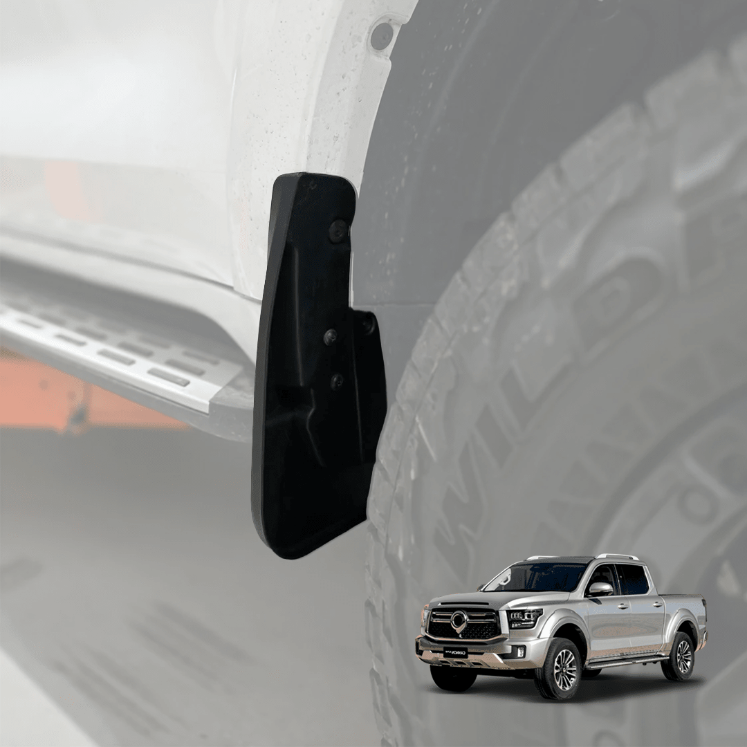 GWM ALPHA MUDFLAPS-Let us help you explore your 4x4 with us Noxfun