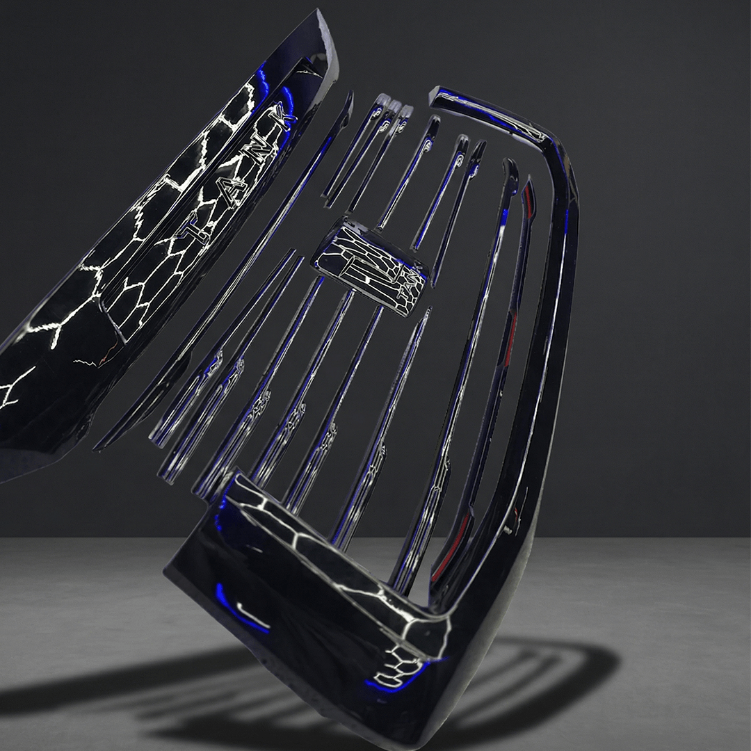 TANK 500 GRILLE BLACKOUT COVER PACK-Let us help you explore your 4x4 with us Noxfun