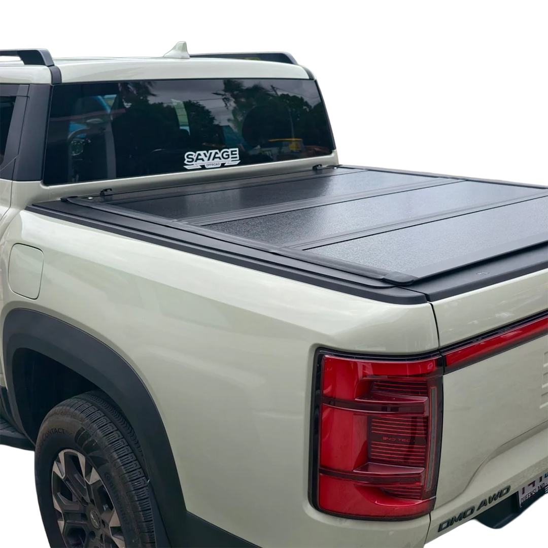 BYD SHARK 6 noxfun TRIFOLD STEALTH HARD LID COVER - TONNEAU-Let us help you explore your 4x4 with us Noxfun
