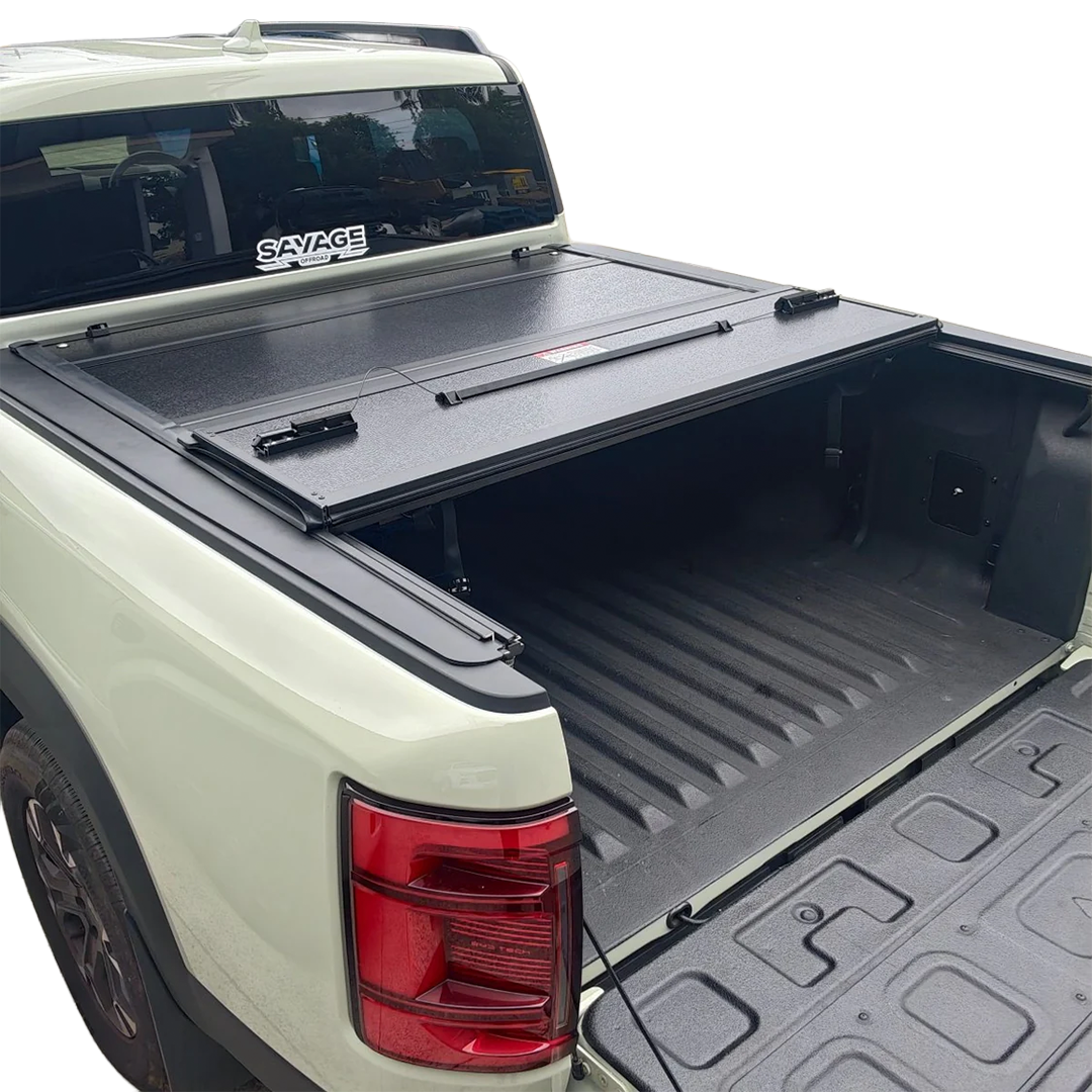 BYD SHARK 6 noxfun TRIFOLD STEALTH HARD LID COVER - TONNEAU-Let us help you explore your 4x4 with us Noxfun
