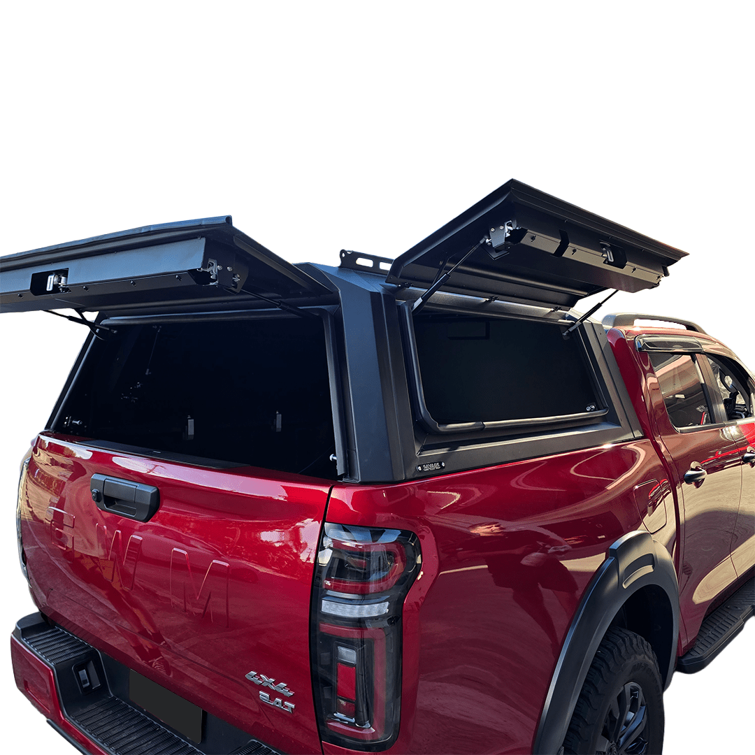 GWM CANNON FLAT PACK ALLOY/ ALUMINIUM CANOPY WITH CENTRAL LOCKING-Let us help you explore your 4x4 with us Noxfun