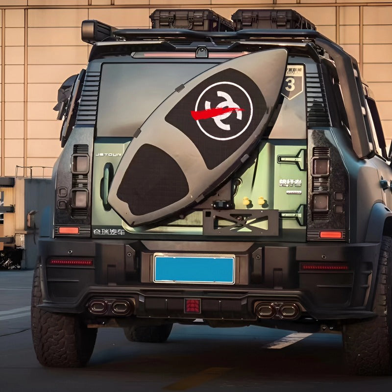 Car Tailgate Surfboard Assembly for Chery Jetour T2-Let us help you explore your 4x4 with us Noxfun